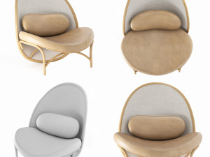 chair modern ch1 3D Model