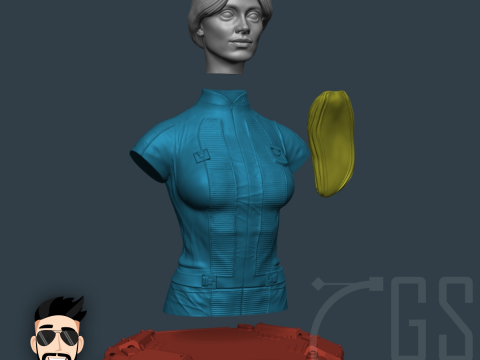 LUCY MACLEAN - FALLOUT 3D Model