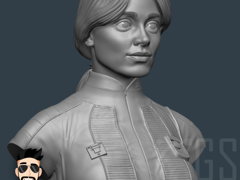 LUCY MACLEAN - FALLOUT 3D Model