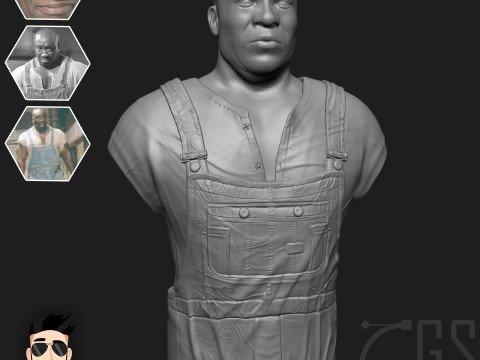 JOHN COFFEY - THE GREEN MILE 3D Модель