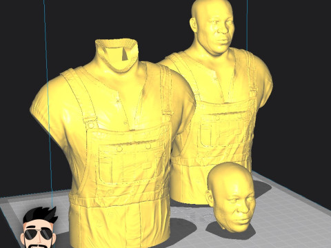 JOHN COFFEY - THE GREEN MILE 3D Модель