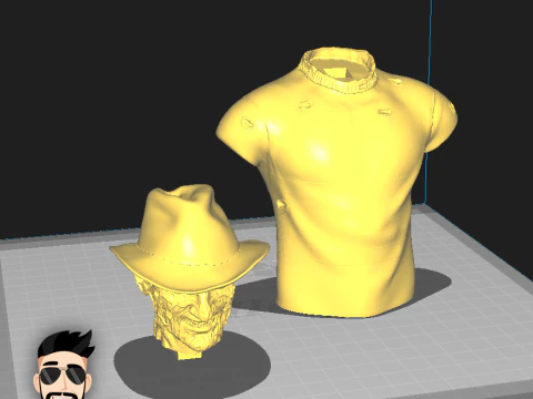 FREDDY KRUEGER - 3D PRINT 3D Model