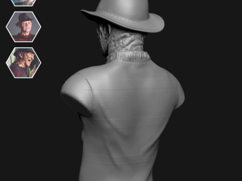 FREDDY KRUEGER - 3D PRINT 3D Model