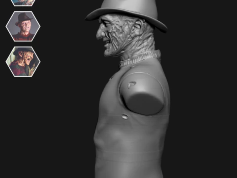 FREDDY KRUEGER - 3D PRINT 3D Model