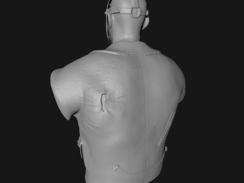 JASON VORHEES - BUST - FRIDAY THE 13TH - 3D PRINT Model 3D