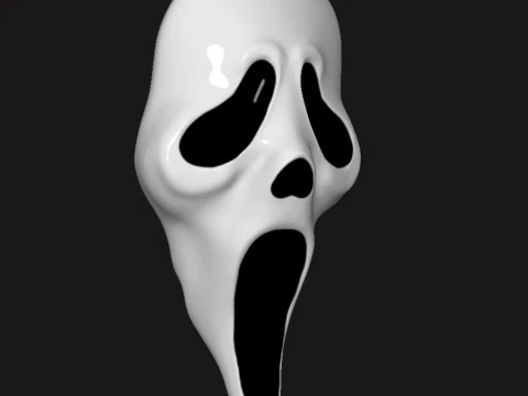 GHOSTFACE - MASK 3D Print Model