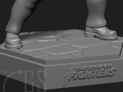 Ralf Jones The King of Fighters 3D Print Model 3D Print Model