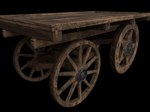 cart 3Dモデル