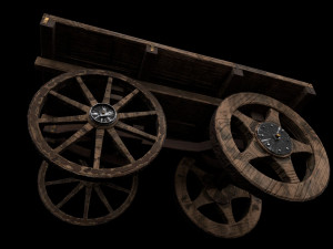 cart 3Dモデル