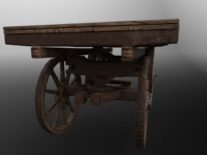 cart 3Dモデル