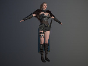 the warrior 3D Модель
