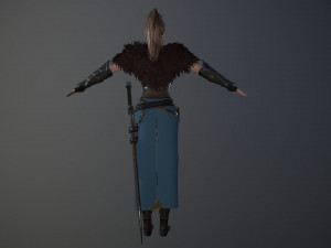 the warrior 3D Модель