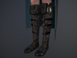 the warrior 3D Модель