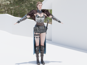 the warrior 3D Model