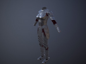 medieval warrior Model 3D