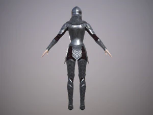 medieval warrior 3D Model