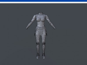 medieval warrior Model 3D