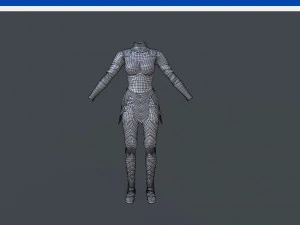 medieval warrior 3D Model