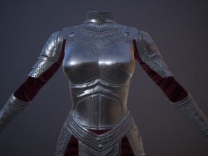 medieval warrior Model 3D
