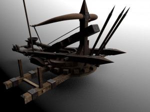 x-bow fireball 3D Модель