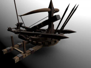 x-bow fireball 3D Model