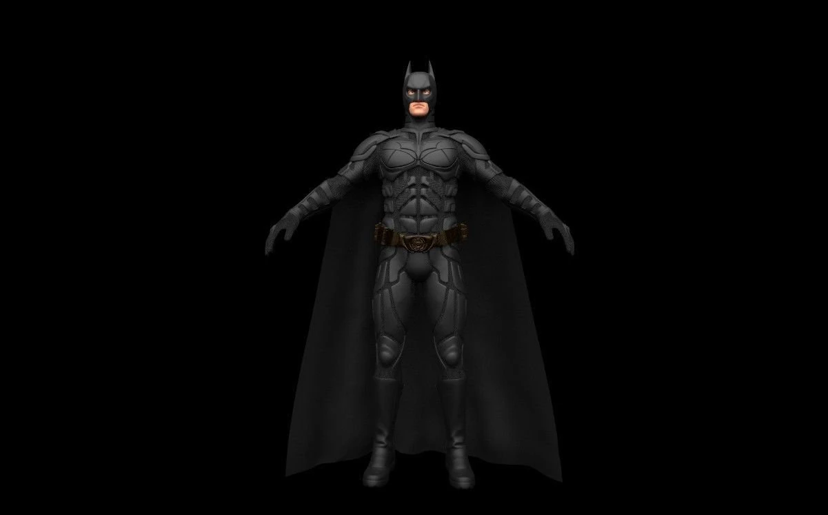 Batman the dark knight 3D Model .c4d .max .obj .3ds .fbx .stl .blend 