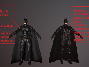 Batman the dark knight Model 3D
