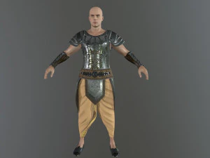 bhisma the warrior 3D Model