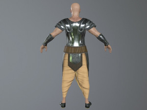 bhisma the warrior 3D Model