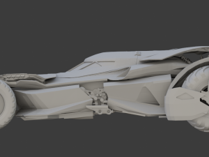 batmobile 3Dプリントモデル