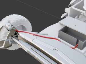 batmobile 3Dプリントモデル