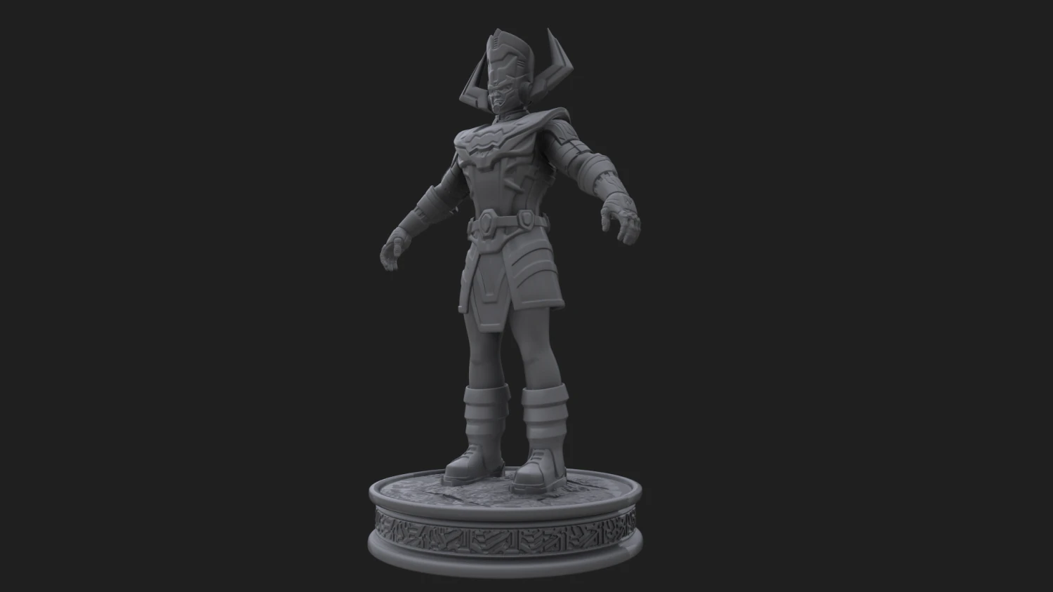 glactus bust stl 3d printing 3D Print Model .c4d .max .obj .3ds .fbx .stl .blend 