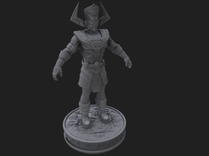 glactus bust stl 3d printing Modelo de impresión 3D