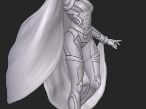 storm x-men stl 3D Print Model