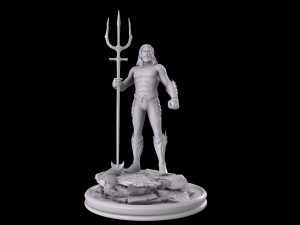 aquaman 3d stl 3Dプリントモデル