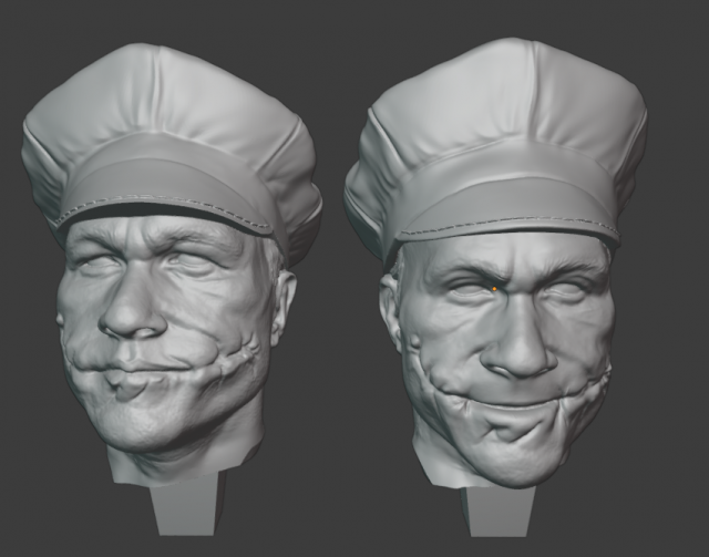 joker police 3d print model Modelo de impresión 3D .c4d .max .obj .3ds .fbx .stl .blend 