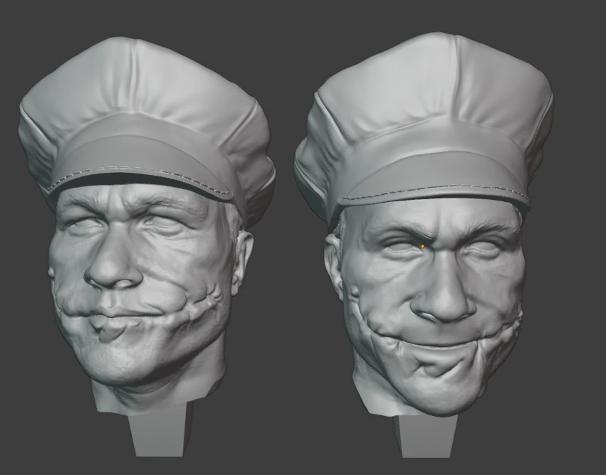 joker police 3d print model 3D Print Model .c4d .max .obj .3ds .fbx .stl .blend