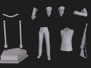 joker police 3d print model 3D Print Model