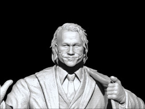 joker heath ledger 3d print model Modelo de impresión 3D