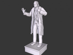 joker heath ledger 3d print model 3D Print Model