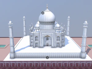 taj mahal 3D Print Model