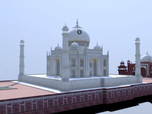 taj mahal 3D Print Model