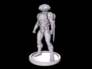 manta negra Modelo de impresión 3D