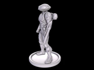 black manta 3D Print Model