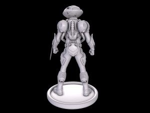 black manta 3Dプリントモデル