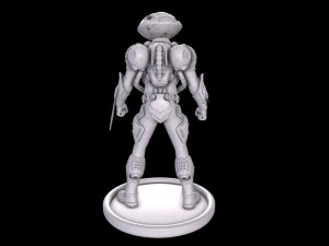 black manta 3D Print Model