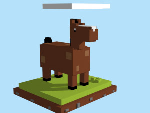 Saltador de caballos para niños Modelo 3D $19 - .3ds .blend .c4d .fbx .max  .ma .lxo .obj - Free3D