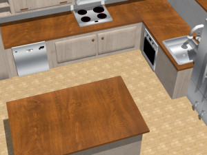 kitchen - model 1 3D Model