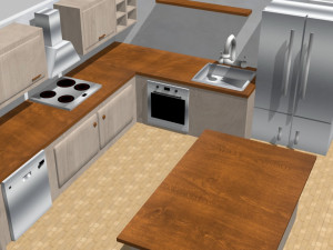 kitchen - model 1 3D Model