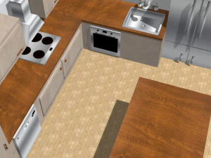 kitchen - model 1 3D Model